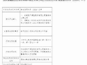 永诚财险榆林中心支公司被罚6万元：给予投保人保险合同约定以外利益