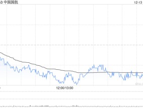 中国国航11月旅客周转量同比上升22%